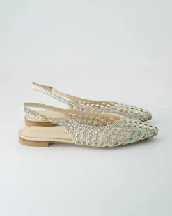 1969-775 Slingpumps in Gold