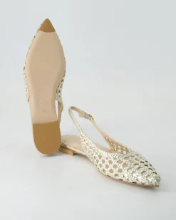 1969-775 Slingpumps in Gold
