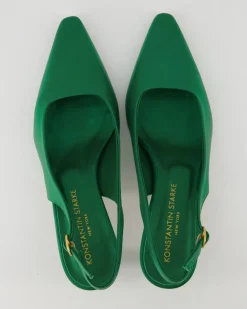 07023 Slingpumps in Grün