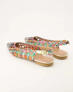 1969 Slingpumps in Mehrfarbig