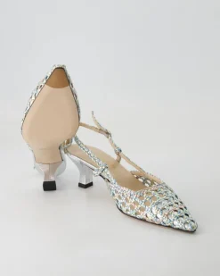 1641-220 Slingpumps in Mehrfarbig