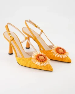 1980 Slingpumps in Orange