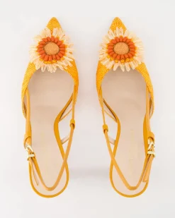 1980 Slingpumps in Orange