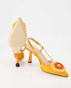 1980 Slingpumps in Orange