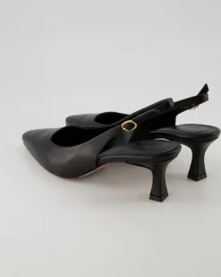 7023-100 Slingpumps in Schwarz