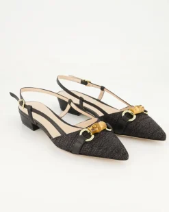 215 Slingpumps in Schwarz