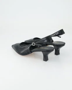 01645-102 Slingpumps in Schwarz