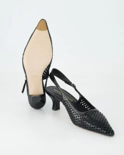 01645-102 Slingpumps in Schwarz