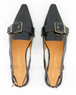 3355 Slingpumps in Schwarz