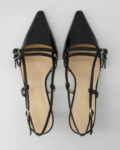 1633-102 Slingpumps in Schwarz