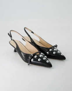 574-102 Slingpumps in Schwarz