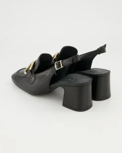 7998-003 Slingpumps in Schwarz