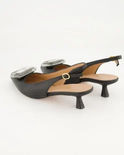 559 Slingpumps in Schwarz