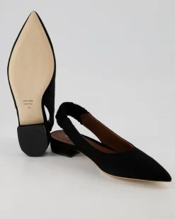 123 Slingpumps in Schwarz