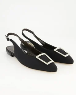 11854 Slingpumps in Schwarz