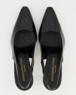 06023 Slingpumps in Schwarz