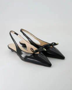 1080-102 Slingpumps in Schwarz