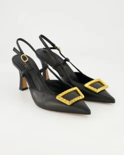 0634 Slingpumps in Schwarz