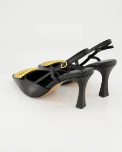 0634 Slingpumps in Schwarz