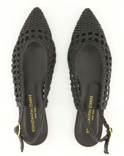 1969-105 Slingpumps in Schwarz