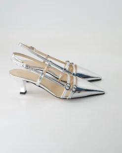 1633-332 Slingpumps in Silber