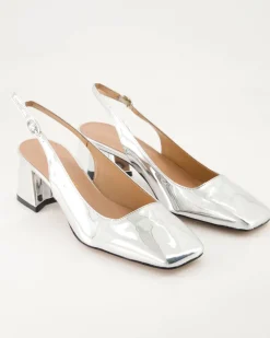 1510 Slingpumps in Silber