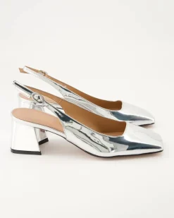 1510 Slingpumps in Silber