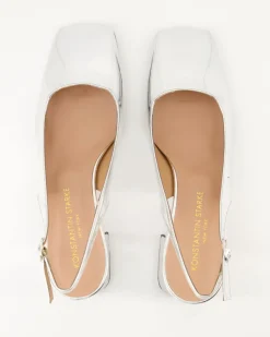 1510 Slingpumps in Silber