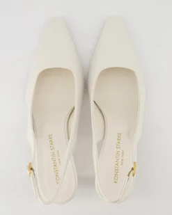 7023-200 Slingpumps in Weiß