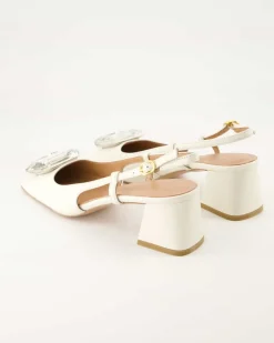 1520 Slingpumps in Weiß