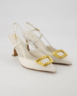 0634 Slingpumps in Weiß