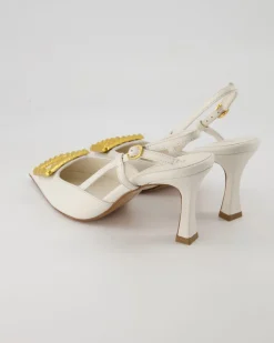 0634 Slingpumps in Weiß