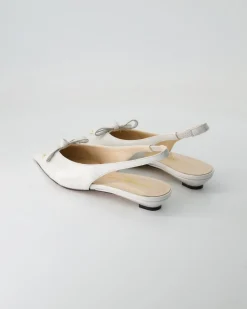 1080-202 Slingpumps in Weiß