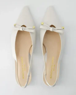 1080-202 Slingpumps in Weiß