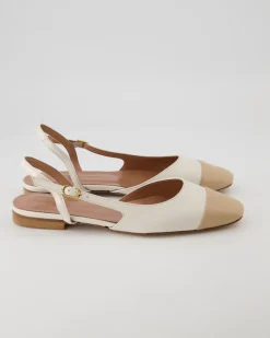 383 Slingpumps in Weiß