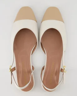 383 Slingpumps in Weiß