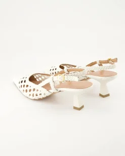 1616 Slingpumps in Weiß