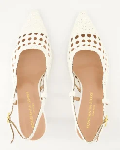 1616 Slingpumps in Weiß