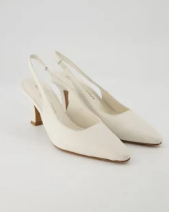 06023 Slingpumps in Weiß