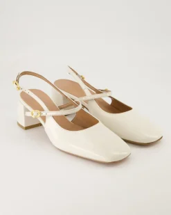 1160 Slingpumps in Weiß