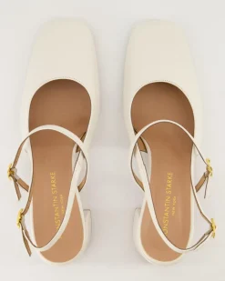 1160 Slingpumps in Weiß