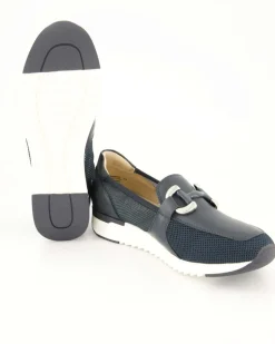 9-24536-42 Slipper in Blau