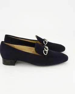 20443 Slipper in Blau