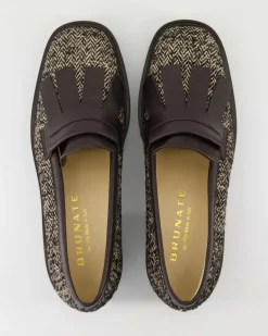 32343 Slipper in Braun