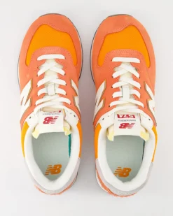 574 Sneaker in Orange