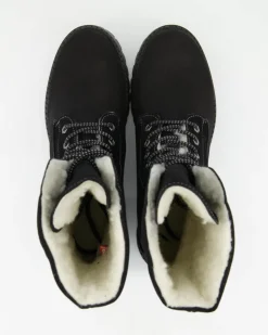 4651 Stiefeletten in Schwarz