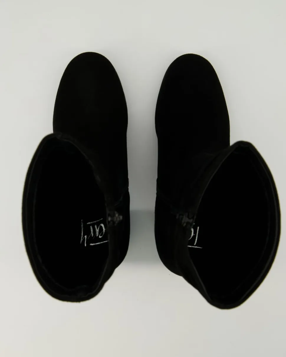 46466 Stiefeletten in Schwarz