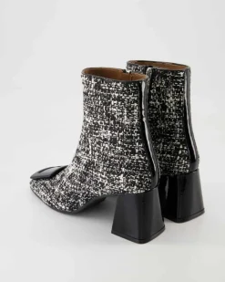 6572-104 Stiefeletten in Schwarz