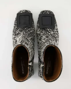 6572-104 Stiefeletten in Schwarz