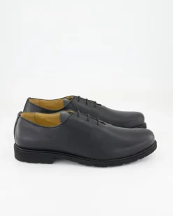 6744-01 Trachtenschuhe in Schwarz